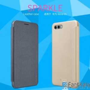 کیف نیلکین Nillkin Sparkle Leather Case Huawei Nova 2S
