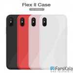قاب سیلیکونی نیلکین Apple iPhone X مدل Flex 2 liquid