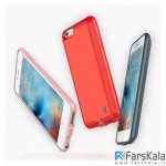کیس محافظ و پاور بانک آیفون iPhone 6s  Rock P1 Power Case 2800mah
