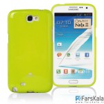 قاب محافظ ژله ای رنگی GOOSPERY MERCURY برای Samsung Galaxy Note 2