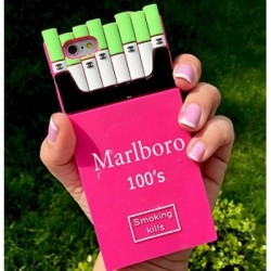 قاب ژله ای فانتزی Marlboro Cigarettes برای Apple iphone 4/4s