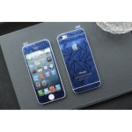 محافظ LCD شیشه ای 3D Golden برای Apple iphone 5/5s