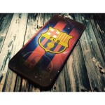 قاب ژله ای-چرمی leoleo FC BARCELONA برای Apple iphone 5/5s