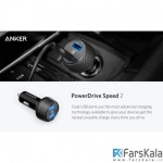 شارژر فندکی Anker PowerDrive Speed 2QC Car Charger A2228