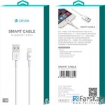 کابل لایتنینگ شارژ و انتقال داده  Devia Smart USB To Lightning Cable 1m