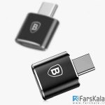 تبدیل تایپ سی به یو اس بی بیسوس Baseus USB Female to Type-C Male Adapter