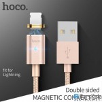 کابل مغناطیسی لایتنینگ هوکو  Hoco U16 Magnetic Lightning Cable 1.2M