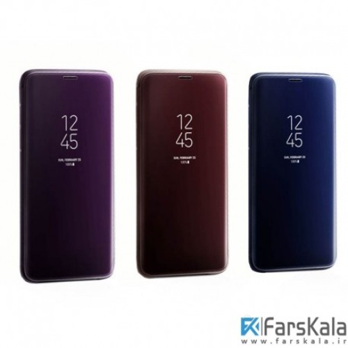 کیف هوشمند اصلی Samsung Galaxy S9 Plus Clear View Standing Cover
