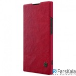 کیف چرمی نیلکین Nillkin Qin Leather Case Sony Xperia XA2