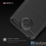 محافظ ژله ای موتورولا Carbon Fibre Case Motorola Moto C