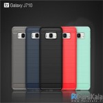 قاب محافظ ژله ای سامسونگ Carbon Fibre Case Samsung Galaxy J7 2016