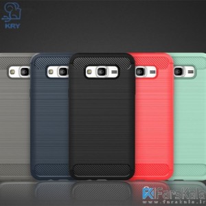 قاب محافظ ژله ای سامسونگ Carbon Fibre Case Samsung Galaxy J7