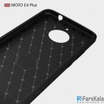 محافظ ژله ای موتورولا Carbon Fibre Case Motorola Moto E4 Plus