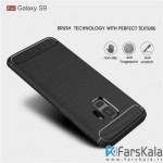 قاب محافظ ژله ای سامسونگ Carbon Fibre Case Samsung Galaxy S9