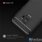 قاب محافظ ژله ای سامسونگ Carbon Fibre Case Samsung Galaxy S9