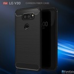 قاب محافظ ژله ای ال جی  Carbon Fibre Case LG V30
