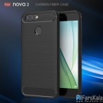 قاب محافظ ژله ای هوآوی Carbon Fibre Case Huawei Nova 2