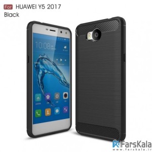 قاب ژله ای طرح چرم (Auto Focus Jelly Case Huawei Y5 (2017