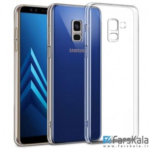 قاب ژله ای طرح چرم حصیری Samsung Galaxy A8 2018
