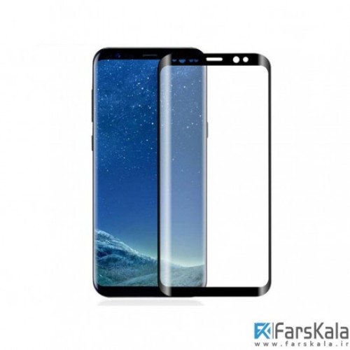 محافظ صفحه نمایش شیشه ای با پوشش کامل Glass Full Cover Samsung Galaxy S9 Plus