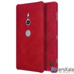 کیف چرمی نیلکین Nillkin Qin Leather Case Sony Xperia XZ2