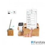 استند و نگهدارنده آیفون و اپل واچ Spigen Apple Watch & iPhone Stand S370